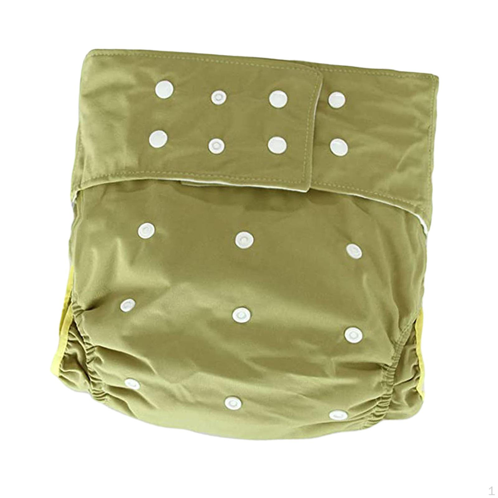 

Багаторазові водонепроникні штани-підгузки для дорослих при нетриманні, швидкосохнучі обгортки-чохли для літніх людей ink green