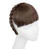 Ladies Wigs Bangs Headbands One-piece Covering White Invisible Seamless Wig Piece Top of the Head Reissue