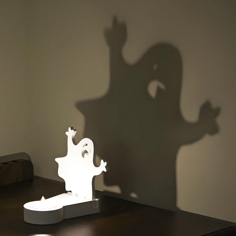 Halloween Kerzenhalter Silikonformen Epoxidharz Formen Fledermaus Kürbisse Kerzenständer Formen Gipsformen Gießformen