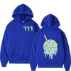 Rapper Juice Wrld Grafik Hoodie Damen Unisex Hip Hop Mode Pullover