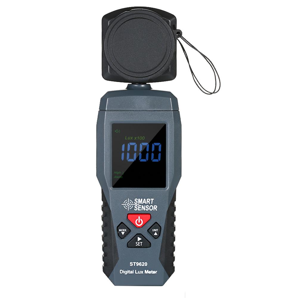 SMART SENSOR Digital Lux Meter LCD Display Handheld Illuminometer Luminometer Photometer Luxmeter Light Meter 1 200000