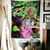 Courage the Cowardly Dog Print Pattern Home Decor Tapestry, Wall Hanging, Decorative RV Wall Cloth.ZGT0914158