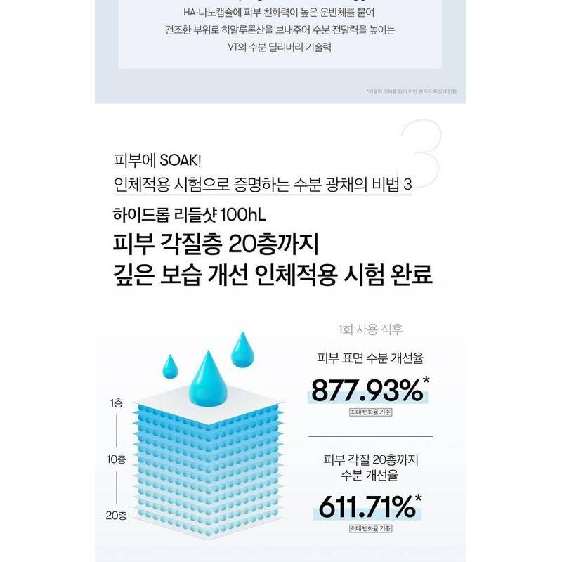 VT Hydrop Reedle Shot 100hL 2 Step Mask Bundle Set