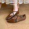 Fashion Bailamos 2024 New Women Flats Soft Mary Jane Shoes Fashion Shallow Ladies Casual   Outdoor Dress Shos Flat Ballet Shoes Mujer