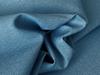 stretchable synthetic leather fabric dark 122 x 44 cm Flame-retardant, [Denim-like, blue]
