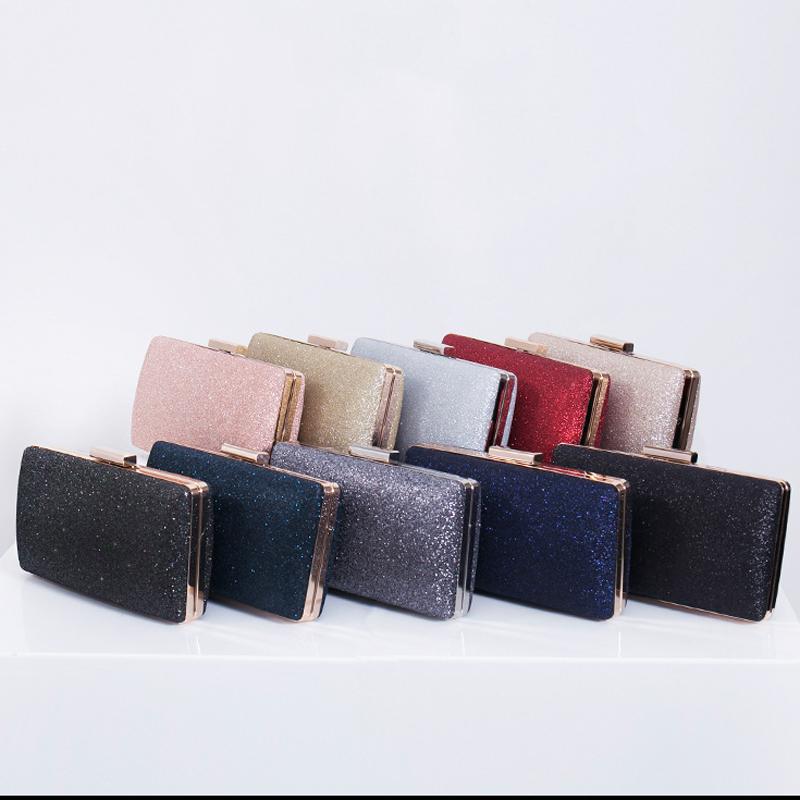 Moteriška kvadratinė rankinė prabangi dizainerio rankinė šampano spalvos piniginės vakarinė delninė retro blizganti peties crossbody rankinė vestuvių vakarėliui