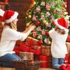 Weihnachtsdekorationen Holz Bunt Lebkuchenhaus Dekorationen Weihnachtsbaumschmuck Heimaufhänger Handgemachte Weihnachtssets