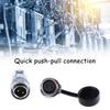 SF2010 Waterproof Industrial Connector SF2012 Female Plug & Male Socket IP67 2Pin to 12Pin For 20mm Panel Mount