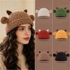 Keeping Warm Pullover Hat Cute Ear Women's Hat Cute Beanies Cap Winter