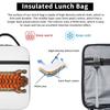 Tibetan Tiger Rug Insulated Lunch Bag for Women Kids Portable Food Boxes Thermal Lunch Box Tote