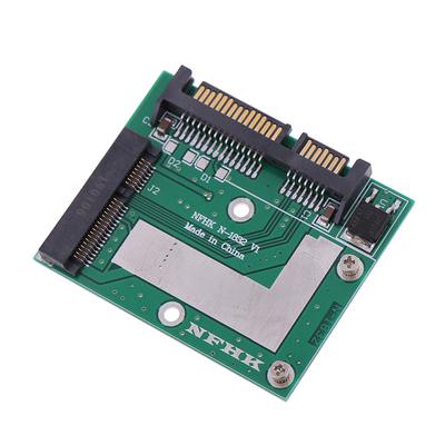 Κάρτα Μετατροπέα Ασύρματου Δίσκου Msata σε 2.5'' Sata 6.0Gps Μονάδα Κάρτας Μονάδα Mini Pcie Ssd