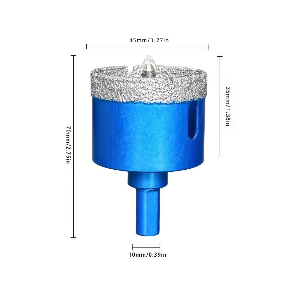 Diamond Coated Tile Drill Bit Hex Shank Drill Bit Durable Diamond Hole Saw Glass Tile