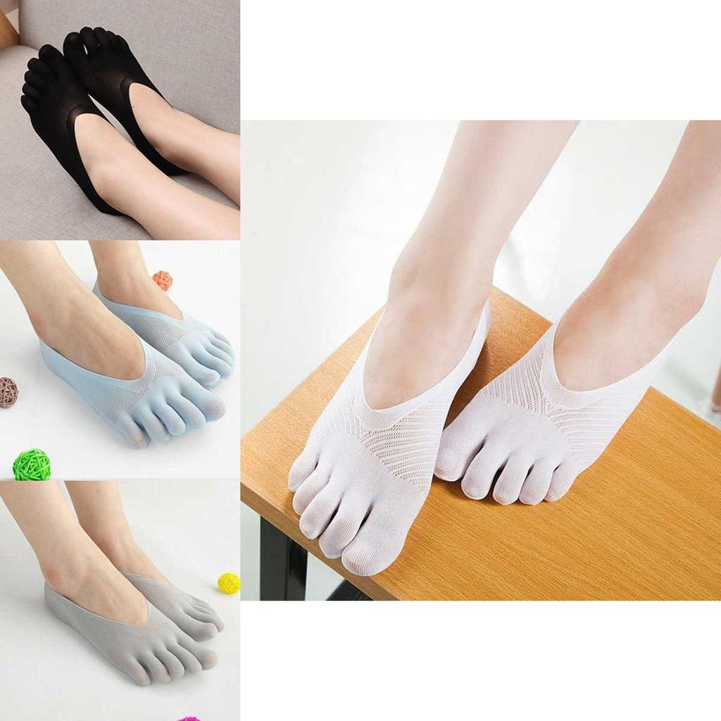 Luxuriöse Mode Damen Baumwollmischung Spitze Rutschfest Unsichtbare Low Cut Socken für Komfort