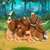 387PCS Dinosaur Building Block Diy Triceratops Model Assembly Bricks Desktop Decoration Educational Toys For Kids Holiday Gifts