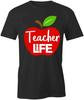 Teacher LIfe TShirt Tee Short-Sleeved Cotton CLOTHING TEACHER SCHOOL S1BCA912