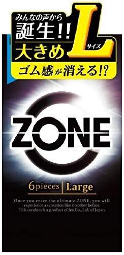 GEX ZONE Condom L Size 6 Pieces X 8 Pieces
