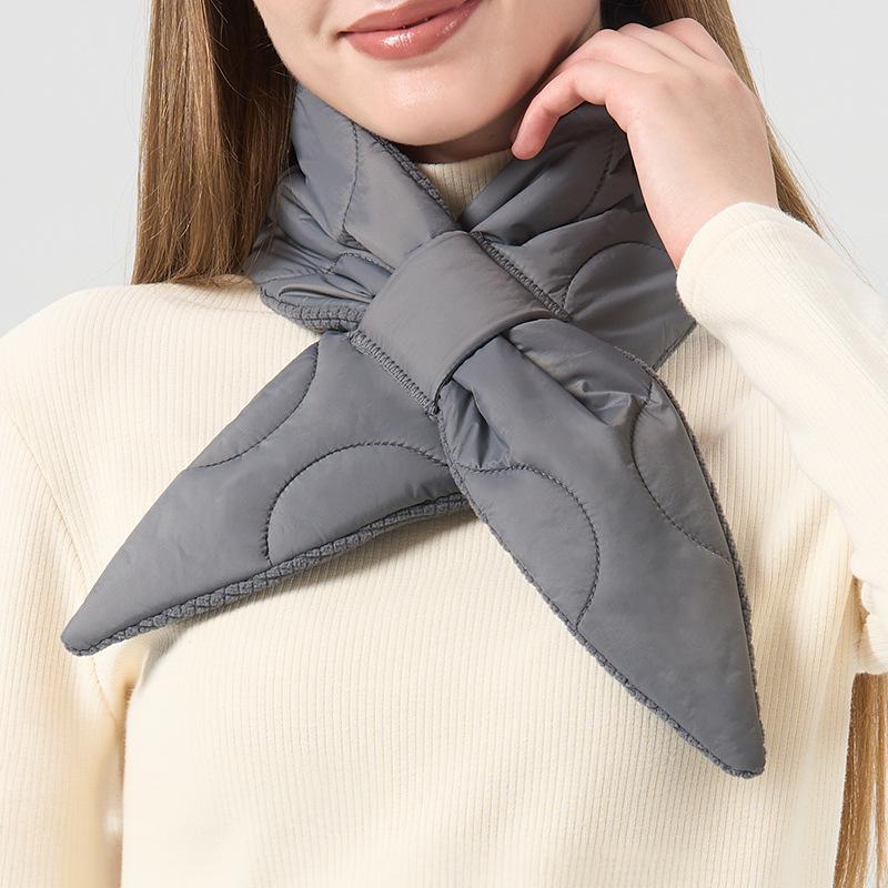 1PC Thickened Skiing Creativity Warm Windproof Comfortable Warmth Accessory Outdoor Solid Neck Warmer Fashionable Scarf Winter