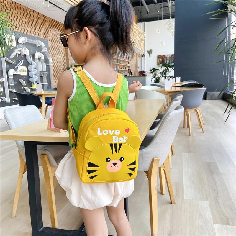 Cute Cartoon Style Small School Bag For Young Kids Ages 3-6 Comfortable And Stylish
