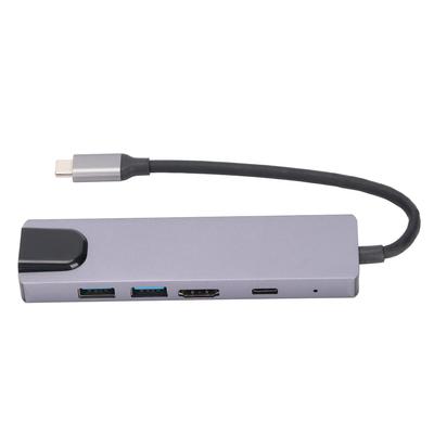 Σταθμός Σύνδεσης 5 σε 1 TypeC σε HighDefinition Multimedia Interface USB3.0 PD Σταθμός Επέκτασης για