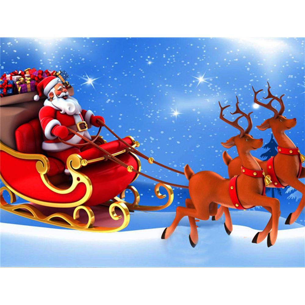 5D Diamond Painting Winter Full Square Handicraft Sale Diamond Embroidery Christmas Tree Mosaic Snow Home Decoration