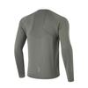 Li Ning Running Series Crew Neck Pullover Logo Long Sleeve T-Shirt Men Tops Asphalt-Gray ATLU047-2