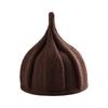 Korean Style Nipple Hat Twist Pullover Hat Simple Knitted Beanie Hat  Women