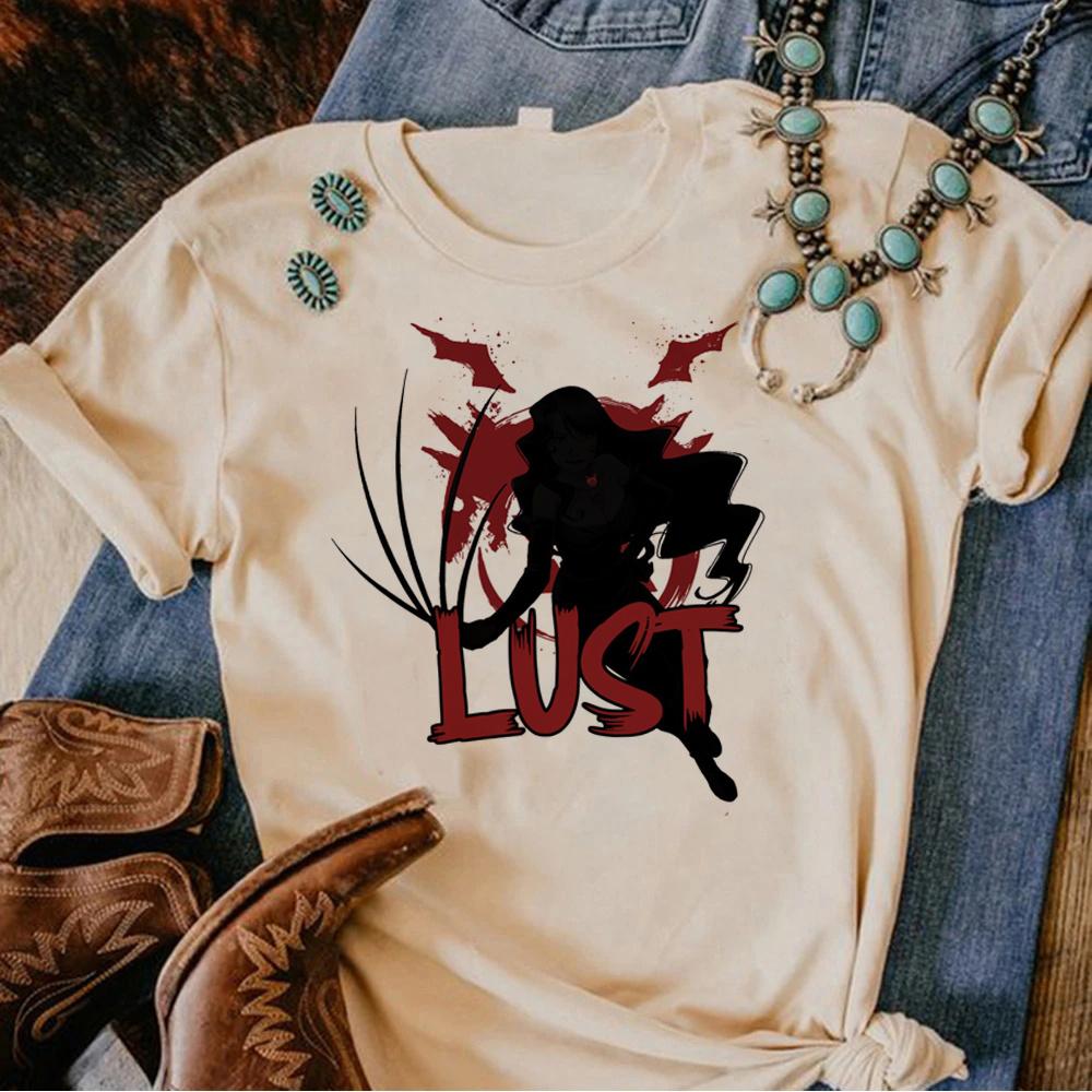 Fullmetal Alchemist t shirt women comic top female streetwear manga designer clothing