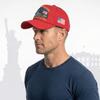 United States 250th Anniversary Embroidered Baseball Cap Adjustable Fit with Statue of Liberty and Flag Print for Adults