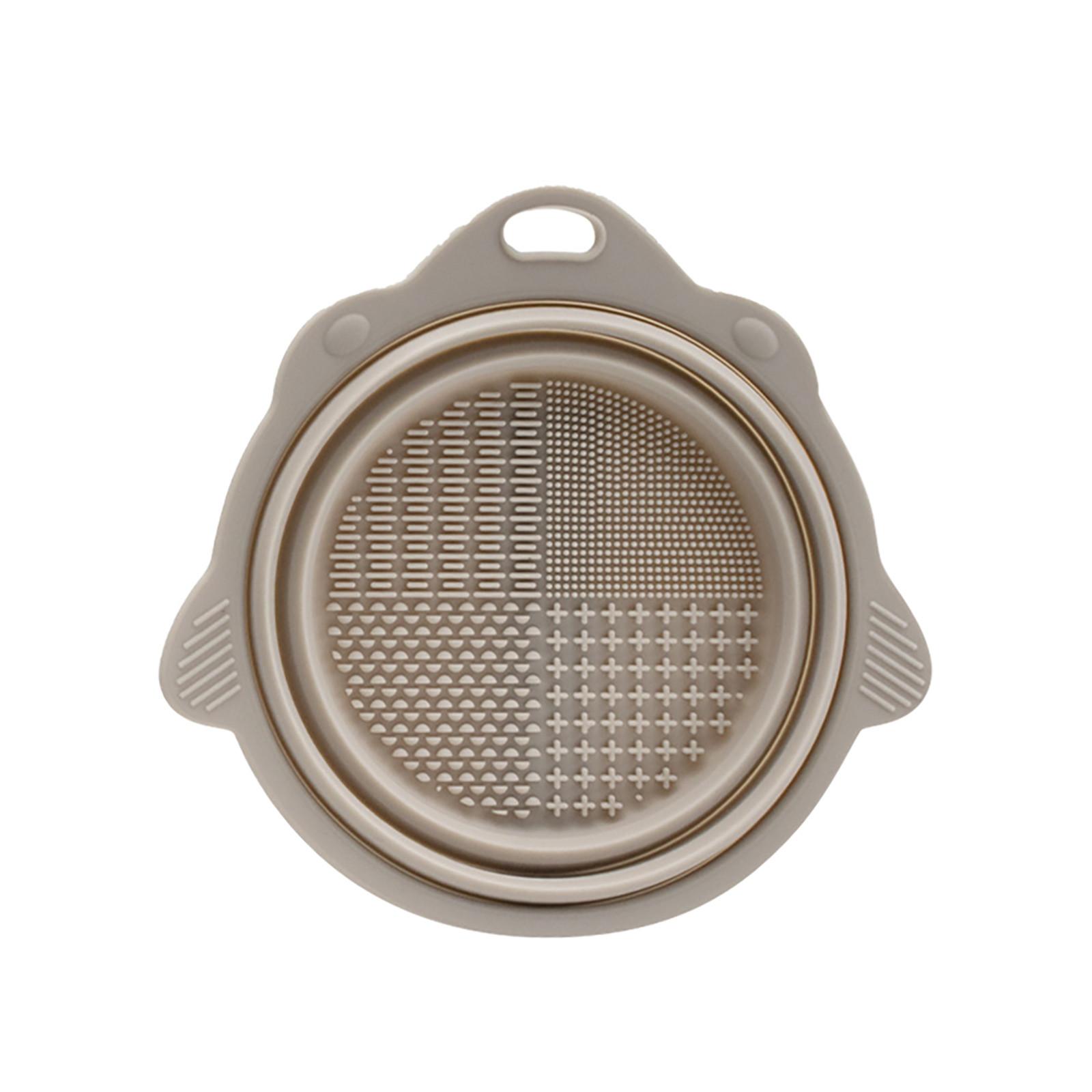 

Силиконовые кисти для макияжа, скрубберы, косметические щетки, очиститель щеток, чистящая подушечка, складная щетка для макияжа One Size хаки