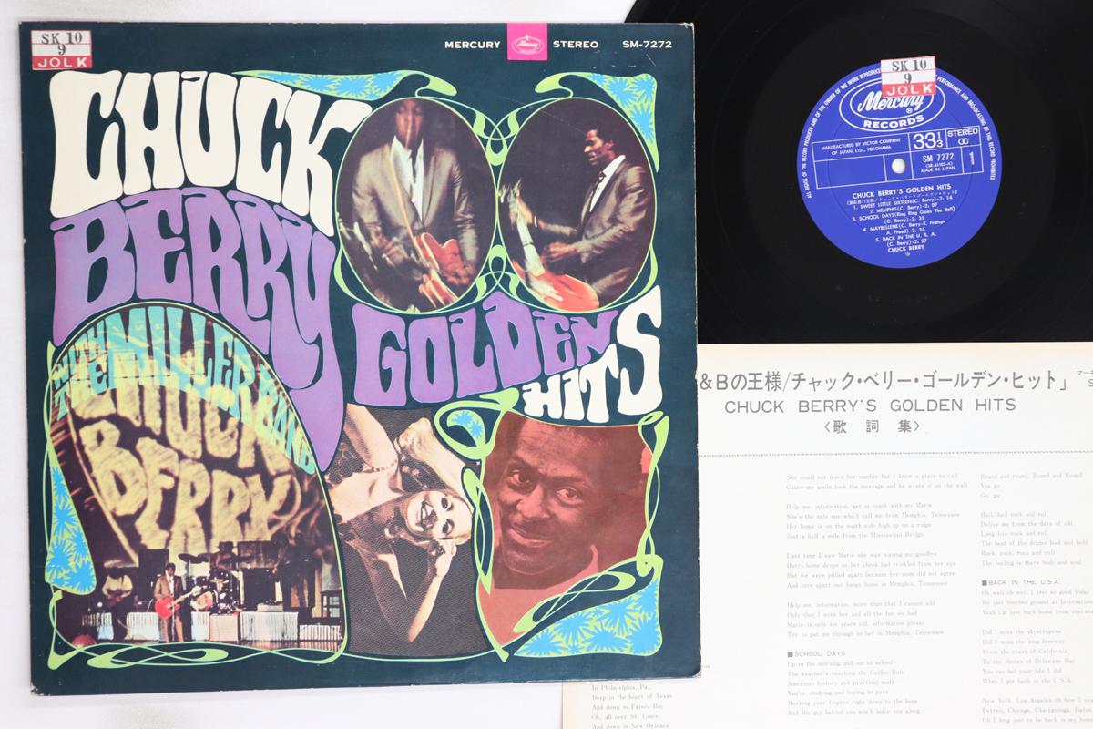 

LP Record CHUCK BERRY - Johnny B. Goode Chuck Berry s Golde SM7272 MERCURY 1967 Japan Rock Used