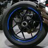 16 Delige Motor Fiets Auto Band Reflecterende Stickers Coole Styling Velg Rand Decoratie Strip Tape Rood Blauw Waterdicht Buitenonderdelen