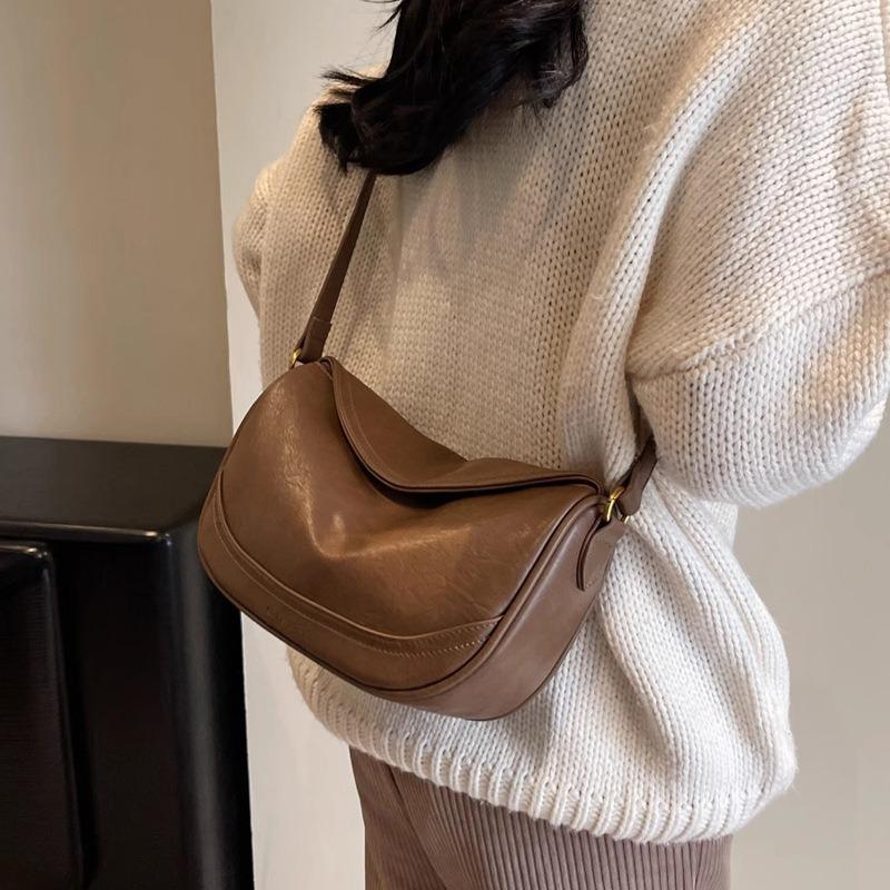 Tasche Damen Umhängetasche neu Herbst und Winter Großraum Nischendesign High-End Damen Schulter Knödeltasche