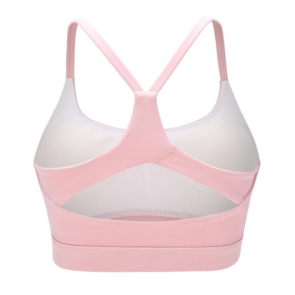 Women's Shockproof High-Intensity Yoga Sports Bra with Beautiful Hollowed-Out Back