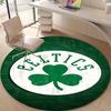 Personalized Boston Celtics Round Chair Office Rug - Perfect for Mat, Office Chair & More - Ideal Gift for Birthdays and Holidays