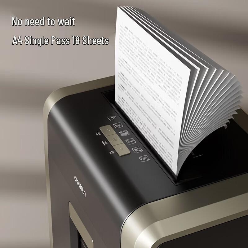 Deli GA705 Commercial High-Security Shredder CN plug (adapter included)