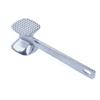 Meat Tenderizer Hammer Tool Dual-Sided Nails Meat Mallet Meat Hammer for Chicken With Aluminum Alloy Rubber Comfort Grip Handle 4