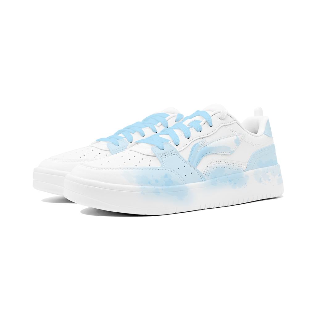 Li Ning Sycee Skateboard Shoes Women's Low top White AGCT339-6(Team617-)