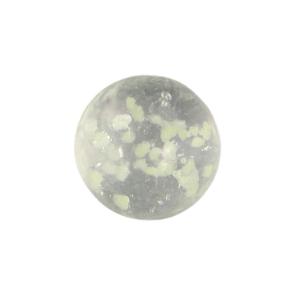 10pcs/pack Non-porous Fish Tank Glass Ball Glow in The Drak Transparent Crystal Beads Parent-child