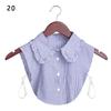Classic Women Cotton Lace Fake Collar Vintage Detachable Clothes Accessories Lapel Blouse Top Shirt Collar False Collar DropShip