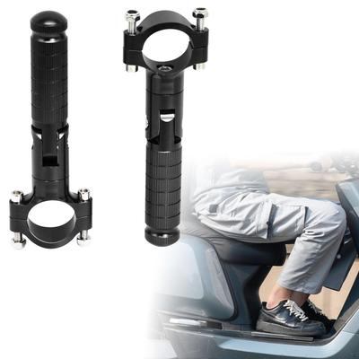 1 Pair of Motorcycle Foot Pegs Electric Motorbike Footrests Rest Pedals Foldable
