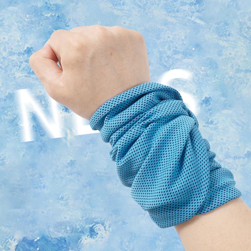 Sports Wrist Sweat Towel Absorbs Sweat Running Wristband Women's Basketball Badminton Quick-drying Towel Fitness Equipment Quick-drying