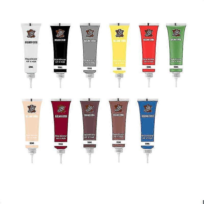 Leather Repair Cream Leather Scratch Crack Leather Repair Car Leather Seat Leather Sofa Repair Cream Multi-color 20ml