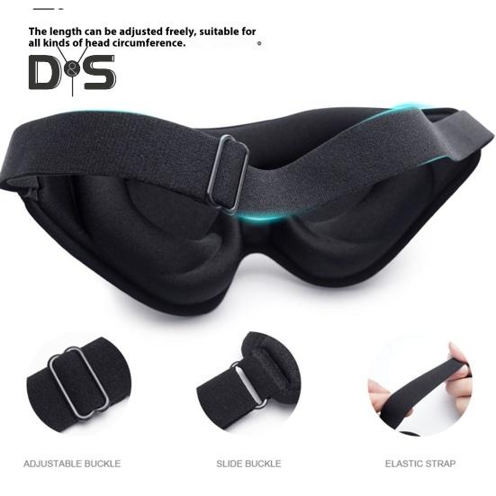 3D Sleep Cover Memory Foam Eye Masque Eyeshade Blindfold Sleeping Aid Eye Cover Soft Breathable Eye Cover for Travel
