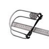 Marine Stainless Steel Lifebuoy Bracket Life Buoy Holder Boat Accessories Life Buoys Ring Horseshoe Bracket Rustproof for Yacht