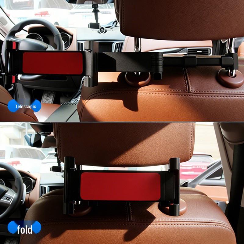 Retractable Car Tablet & Phone Holder for Rear Seat Headrest