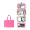 Urban Minimalist Polyester Travel Toiletry Organizer With Multicolor Compartments For Daily Use