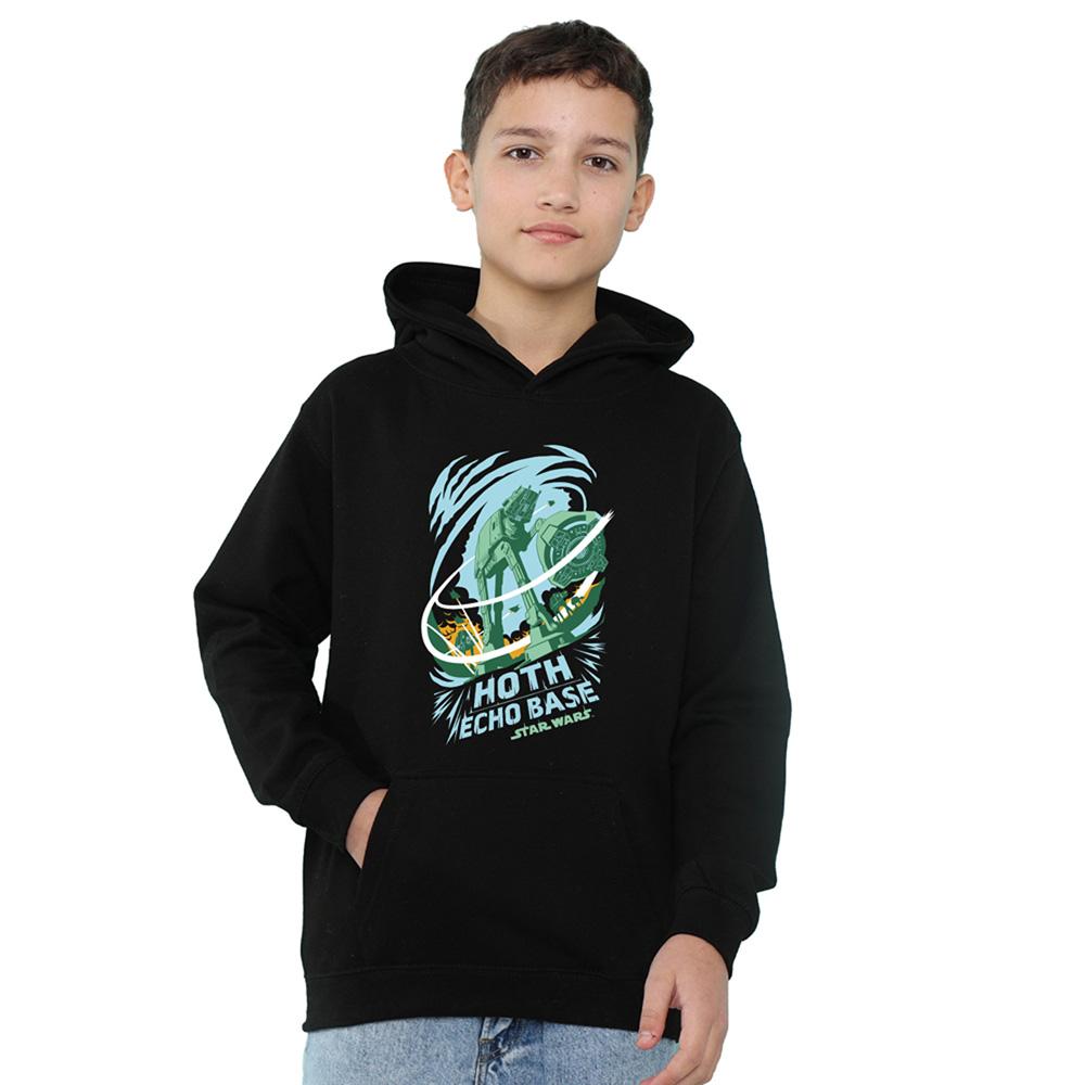 Star Wars Childrens/Kids Base Attack Echo Heather Pullover Hoodie