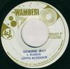 7inch Record LLOYD RUDDOCK  Genuine Way NONE Wambesi Jamaica Reggae Ska  Dub Used
