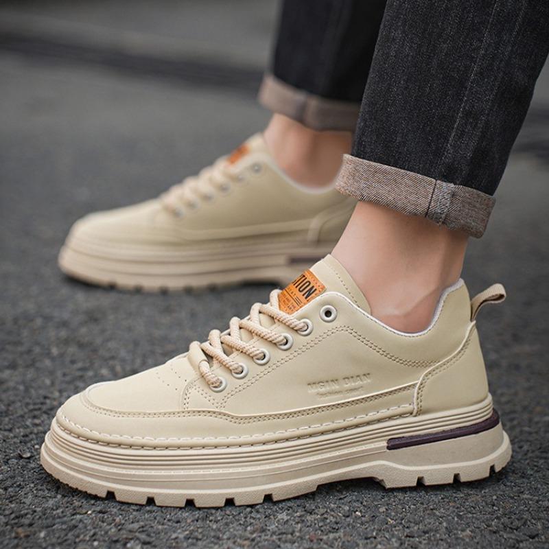 Mode Herren Casual Arbeitsschuhe Herbst Neuer Trend Herren Bequeme Rutschfeste Sportschuhe Slipper Herren Low-Top Stiefel Zapatos De Hombre 39-44