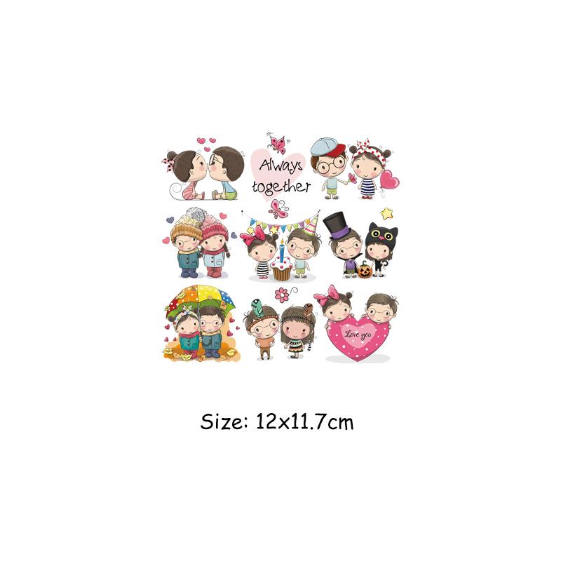 

Нашивки «Друзья вместе», футболка с термопрессом, аппликация, наклейки на одежду «сделай сам», толстовки в полоску, аппликация